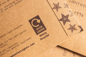 Paper Star Lantern - Venus White