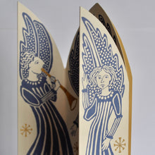 Load image into Gallery viewer, Extra Special Triptych Card - Choir Of Angels by Cambridge Imprint
