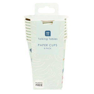 Make Waves Mermaid Paper Cups - 8 Pack by Taking Tables