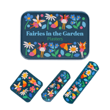 Load image into Gallery viewer, Tin Of 30 Plasters - Fairies In The Garden
