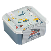 Load image into Gallery viewer, Lunch and Snack Box Set - Vehicles &amp; Cars
