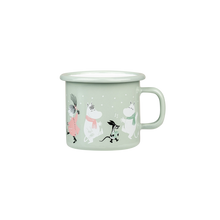 Load image into Gallery viewer, Muurla Enamel Moomin Mug 2.5cl - Festive Spirit
