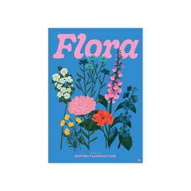 Flora by Limbo and Ginger Postcard