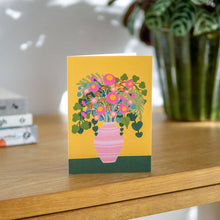 Load image into Gallery viewer, Maz Leyden Greeting Card - Flowers in a Vase 4
