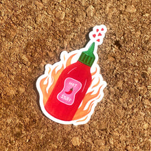 Load image into Gallery viewer, Hot Stuff Chilli Vinyl Sticker
