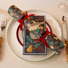 Load image into Gallery viewer, Talking Tables Partridge and Pear Christmas Crackers - 6 Pack
