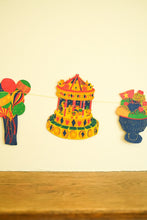Load image into Gallery viewer, Birthday Party - Recycled Red Mix Sewn Garland
