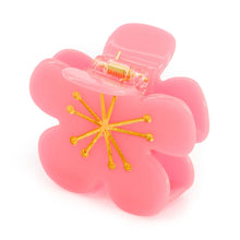 Load image into Gallery viewer, Luciale et petit pais  Large Clip - Neon Pink Sakura Flower
