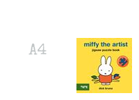 Load image into Gallery viewer, Miffy The Artist - Jigsaw Book
