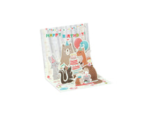Load image into Gallery viewer, Woodland Layered Mini Pop Up Greetings Card by Ohh Deer
