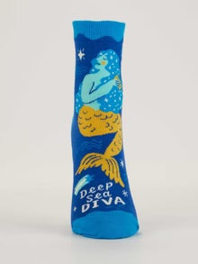 Deep Sea Diva  Women’s Crew Socks
