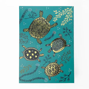Terrapins Greeting Card by Lush Designs