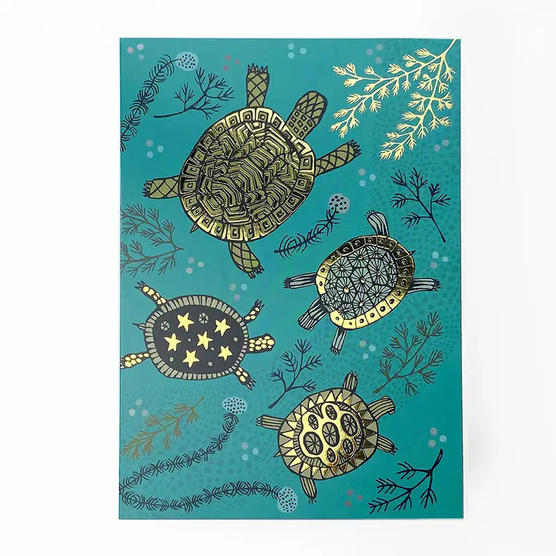 Terrapins Greeting Card by Lush Designs