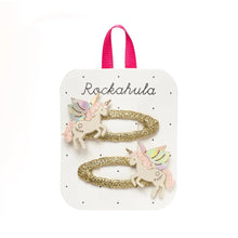 Load image into Gallery viewer, Rockahula Kids Hair Clips - Magical Unicorn
