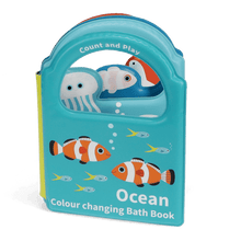 Load image into Gallery viewer, Colour Changing Bath Book - Ocean
