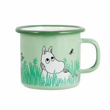 Load image into Gallery viewer, Muurla Enamel Moomin Mug 2.5cl - In The Garden Friends
