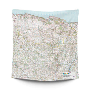 Picnic Mat by Pacmat - OS Map of Exmoor & Minehead