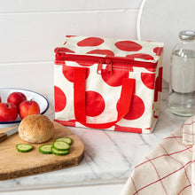 Load image into Gallery viewer, Red On White Spotlight Lunch Bag
