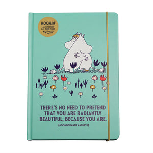 Moomin Hardcover A5 Notebook - Hug