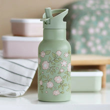 Load image into Gallery viewer, Stainless Steel Water Bottle - Sage Blossom
