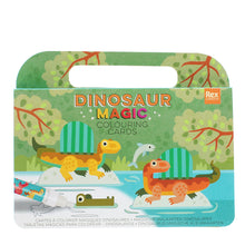 Load image into Gallery viewer, Magic Colouring Cards - Dinosaur
