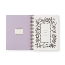 Load image into Gallery viewer, Rifle Paper Co. 2025 Softcover Spiral Bound 12 Month Planner - Mini Floral
