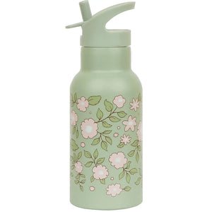 Stainless Steel Water Bottle - Sage Blossom