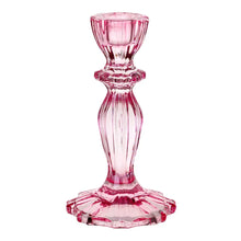 Load image into Gallery viewer, Talking Tables Glass Candle Holder Pink
