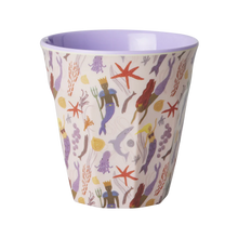 Load image into Gallery viewer, Rice DK - Medium Melamine Cup -    Mermaid
