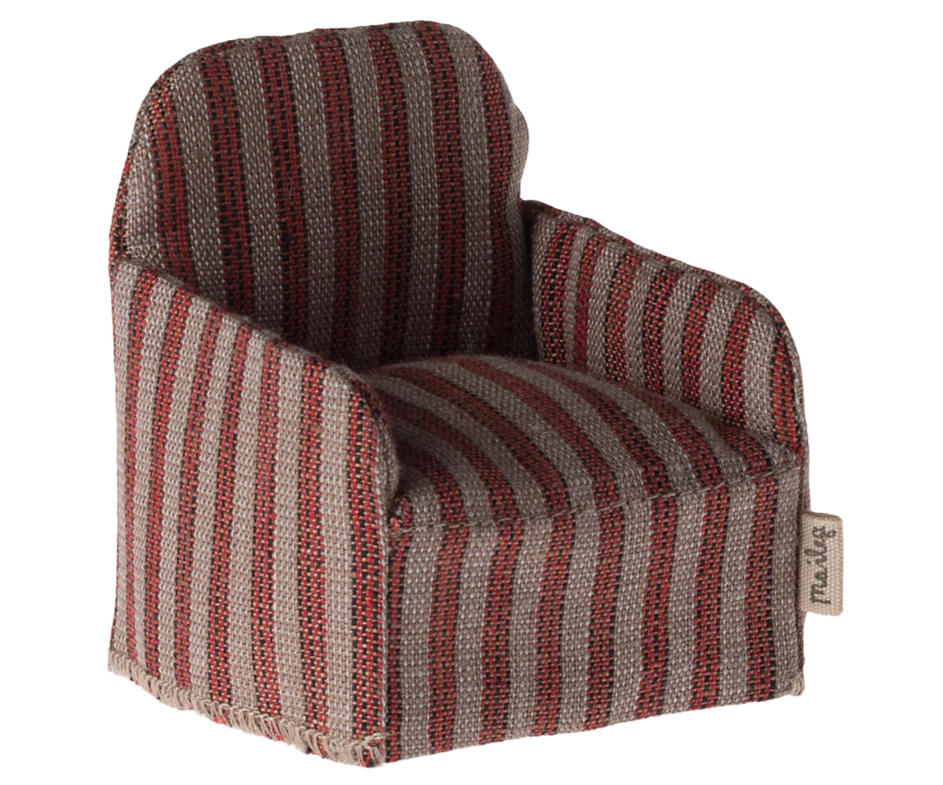 Maileg Chair Mouse - Striped