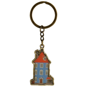 Moomin Metal Keyring - Moomin House