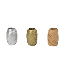 Load image into Gallery viewer, Raffia Ribbon Pack Of 3 by Talking Tables
