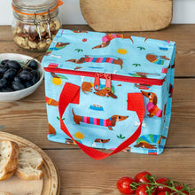 Load image into Gallery viewer, Insulated Lunch Bag - Sausage Dog Blue
