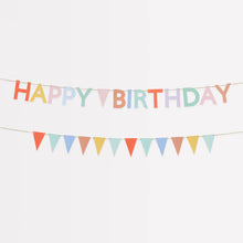 Load image into Gallery viewer, Meri Meri Mini Matchbox Garlands - Happy Birthday
