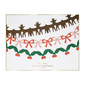 Meri Meri Tissue Paper Garlands - Christmas