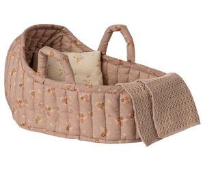 Maileg - Large Carry Cot - Rose