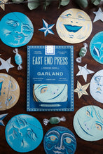 Load image into Gallery viewer, East End Press Paper Garland - Man On The Moon
