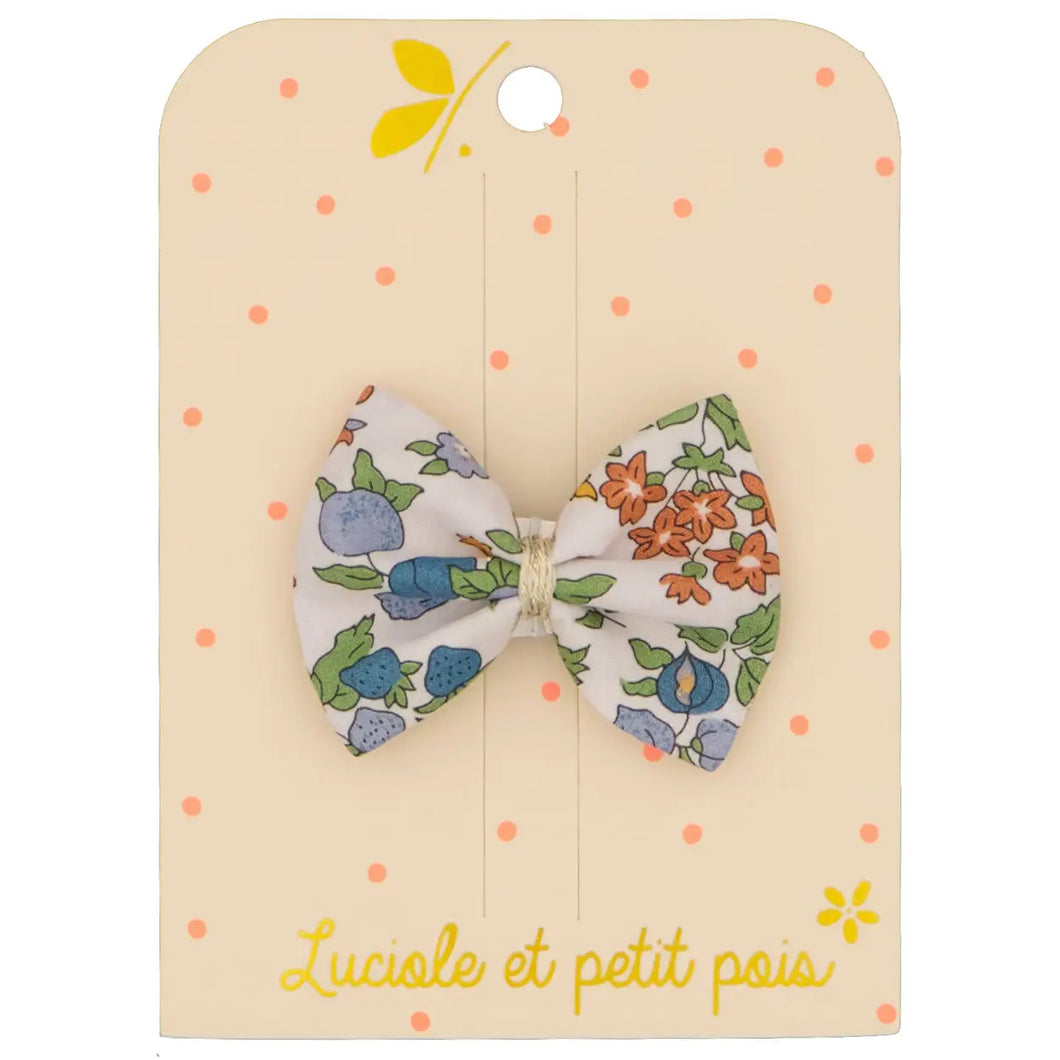 Luciale et petit pais - Ribbon Bow Clip - Liberty Nancy Ann Clementine