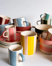 Load image into Gallery viewer, Musango Demi Mug Twin Stripe - Turmeric
