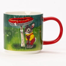 Load image into Gallery viewer, Richard Scarry Mug - I Am Bunny Mushroom

