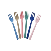 Load image into Gallery viewer, Rice DK - Melamine Forks Set of 6 - A New York Minute Colours
