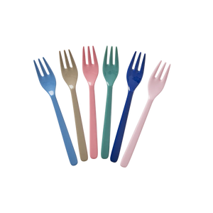 Rice DK - Melamine Forks Set of 6 - A New York Minute Colours