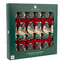 Load image into Gallery viewer, Talking Tables Partridge and Pear Christmas Crackers - 6 Pack
