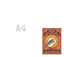 Load image into Gallery viewer, Vintage Matchbox Stickers
