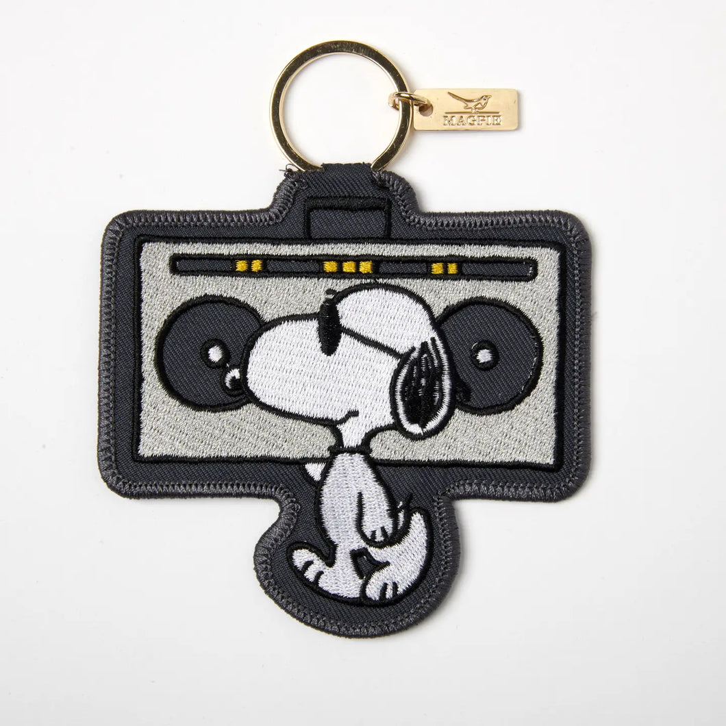 Peanuts Key Charm - Boombox