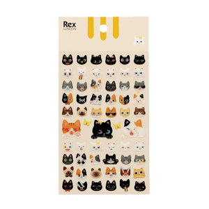 3D Puffy Stickers -Quirky Cats