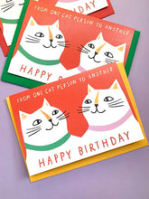Load image into Gallery viewer, Kitty Kenda Birthday Card - Cat Person
