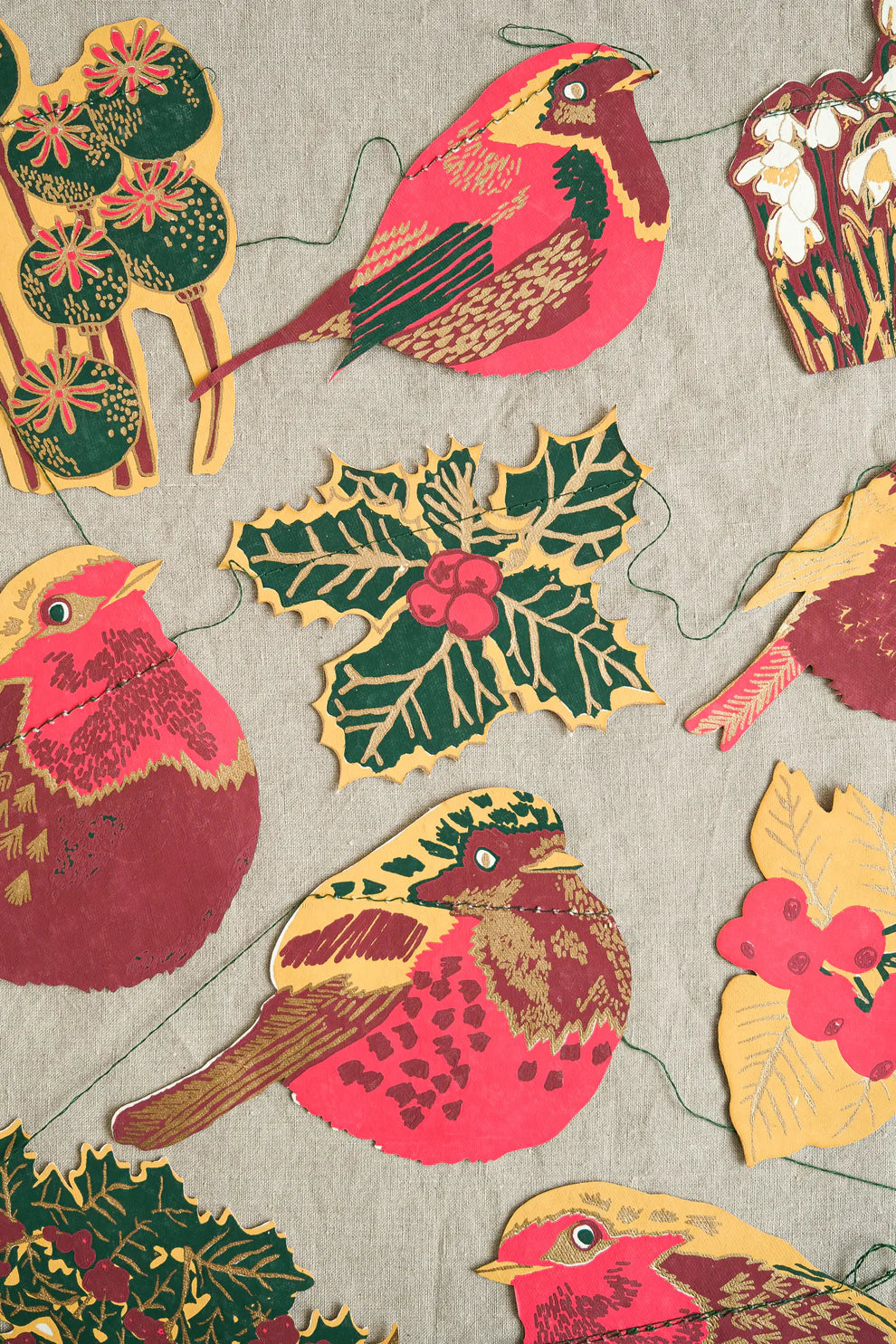 East End Press Garland - Hedgerow