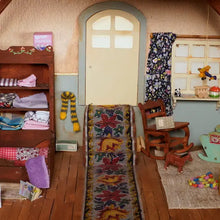 Load image into Gallery viewer, Sam &amp; Julia Kids Diy Dollhouse Furniture Kit - Kids Bedroom (Scale 1:12)
