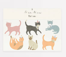 Load image into Gallery viewer, Meri Meri Temporary Tattoos - Cats
